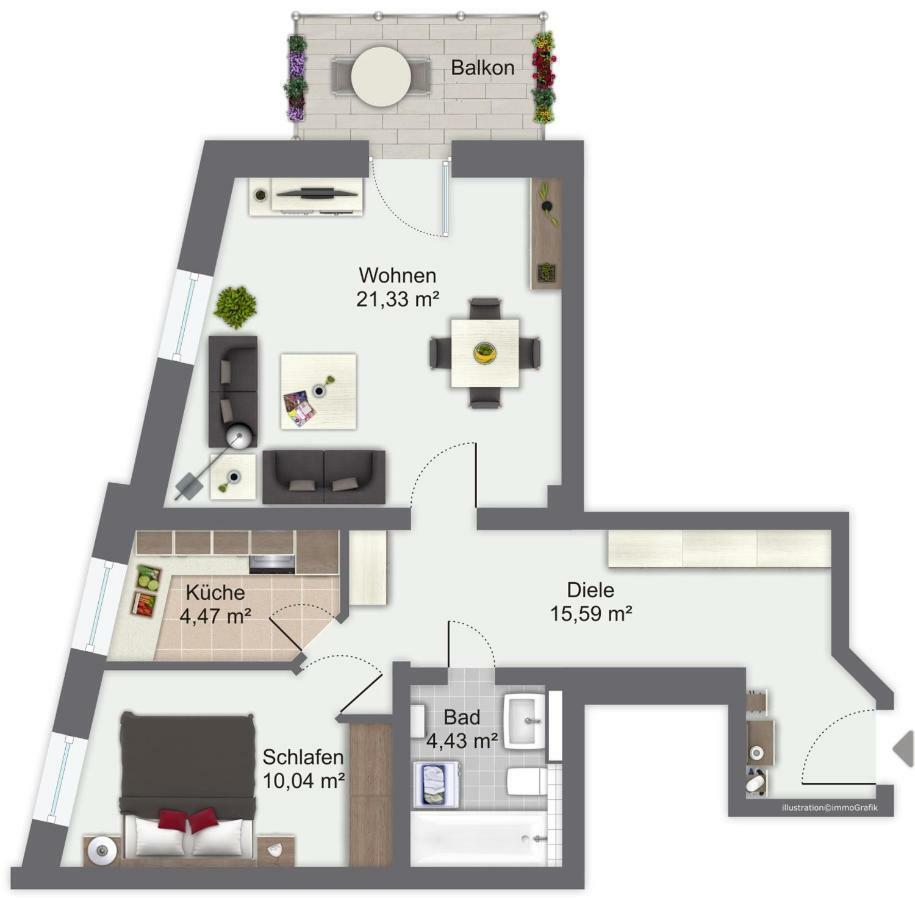 Apartment Nordik เดรสเดน ภายนอก รูปภาพ